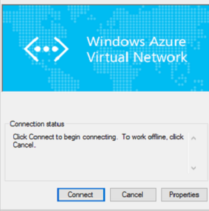 Azure vpn client install